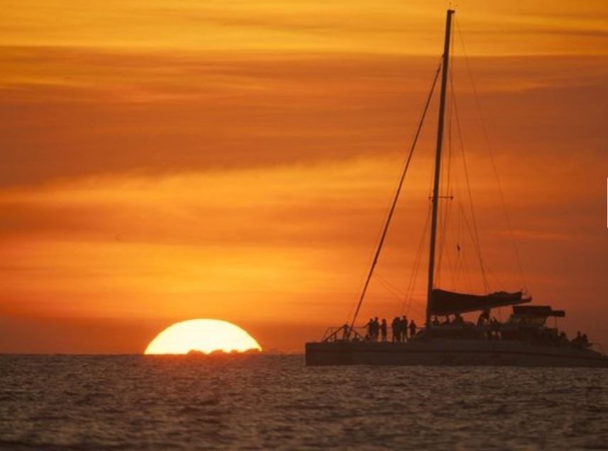 sunset cruise catamaran