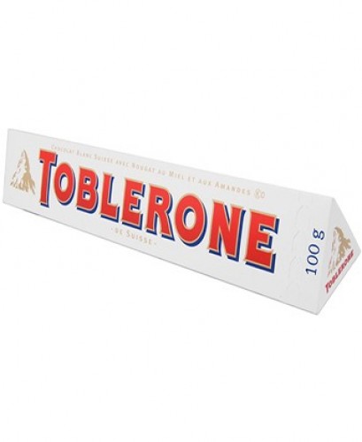 Toblerone White Choco 100g – GroceriesToGo Aruba