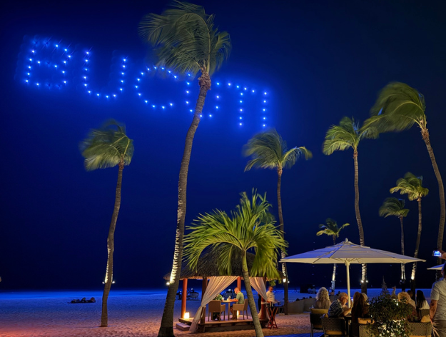 Bucuti & Tara Lights Up Aruba’s Sky with Sustainable Holiday and New Year’s Drone Shows